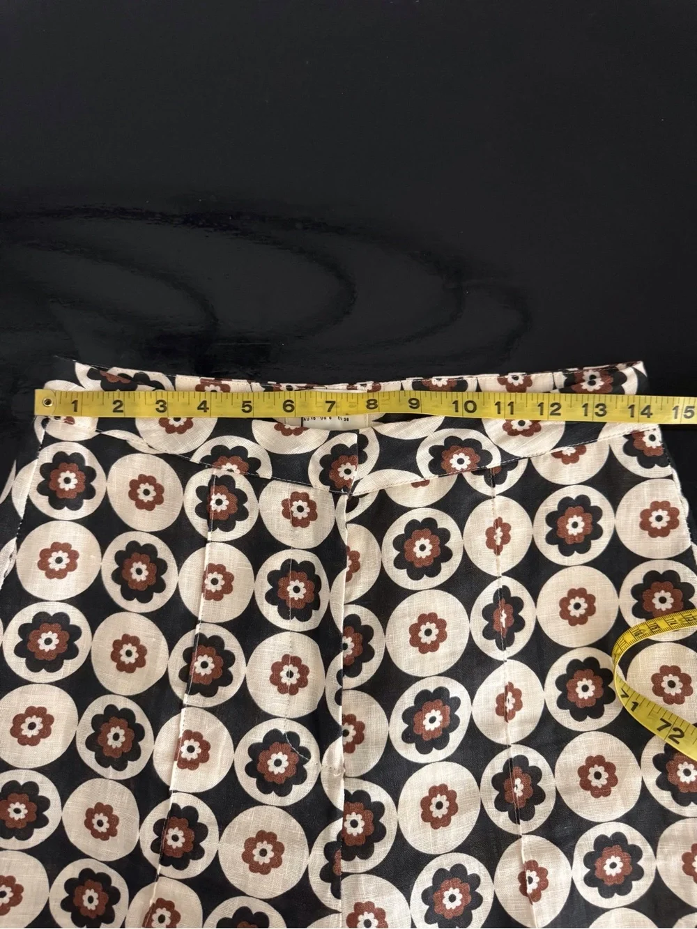 NWT DISSH Dixon Floral Linen Flare Pants - Picture 8 of 16